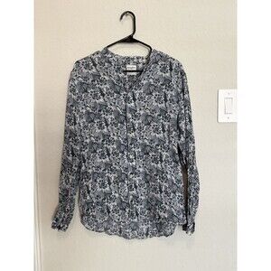 Baird McNutt Murano 100% Linen Mens Button Up Shirt Mens Sz Medium Coastal Beach
